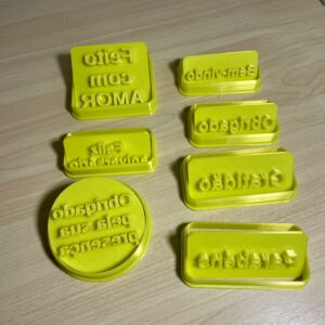 Cortador de Biscoitos com Nomes