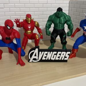 Kit Bonecos Vingadores